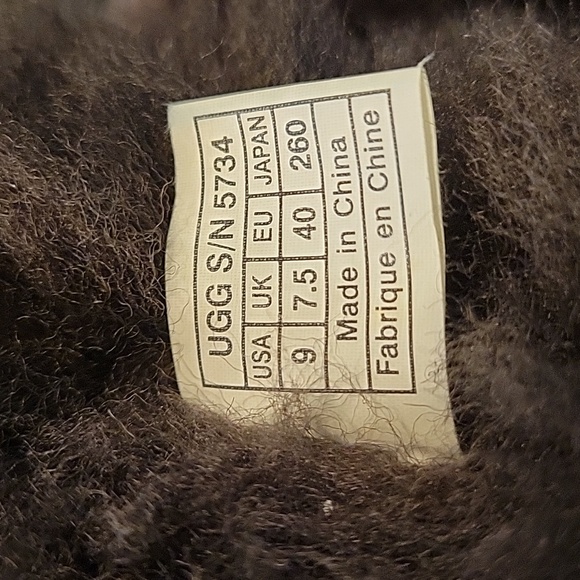 Women's Roseberry Chocolate Tall Lace Up Ugg Boots/Sheepskin Lined - Picture 7 of 7